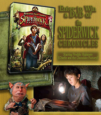 THE SPIDERWICK CHRONICLES - DVD Giveaway!